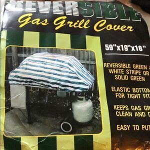 LB international reversible grill cover 59x19x18
